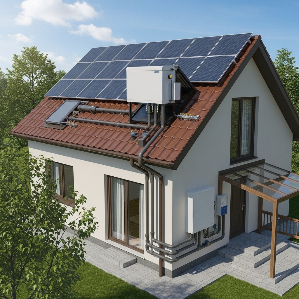 Système solaire combiné